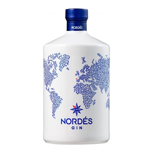 Nordes Atlantic Galician Gin – Unique Albarino Grape Gin 70cl
